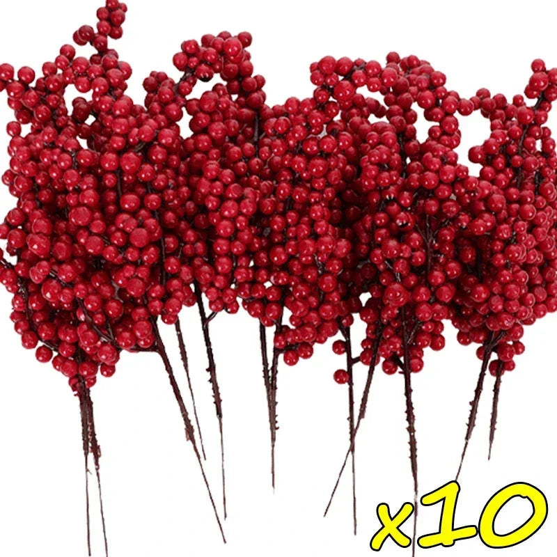 Crimson Berries Stem (50pc)