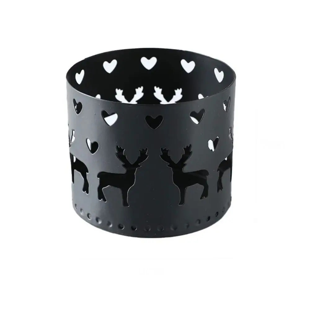 Nordic Iron Elk Candle Holder