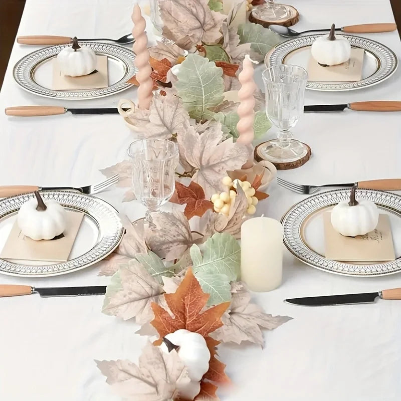 Maple Glow Seasonal Garland (6ft)