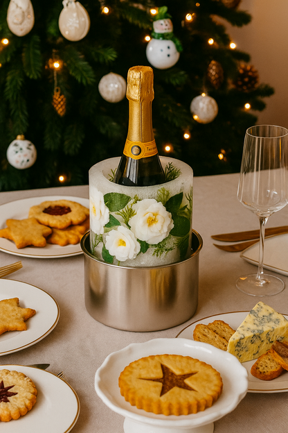 Champagne Bloom Ice Mold