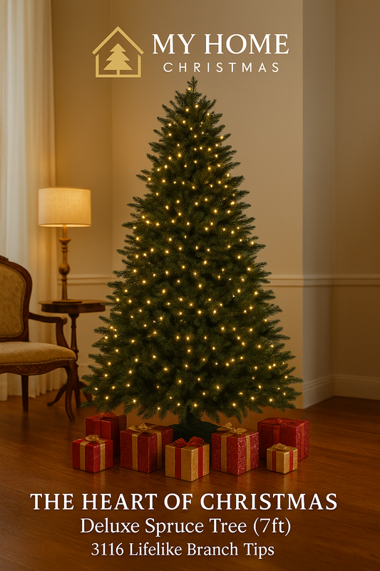 My Home Christmas Deluxe Spruce Tree (7ft)