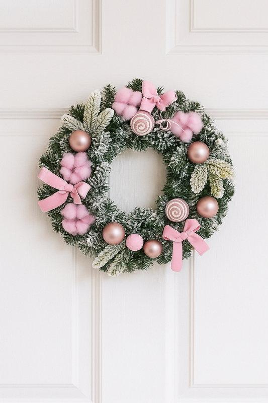 Blush Noel Wreath