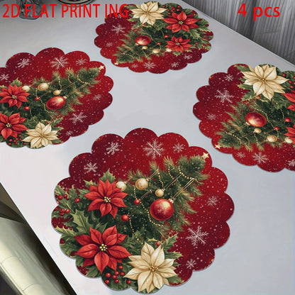 Everbloom Round Placemats (Set of 4/6/8/10)