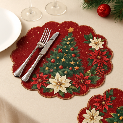 Everbloom Round Placemats (Set of 4/6/8/10)
