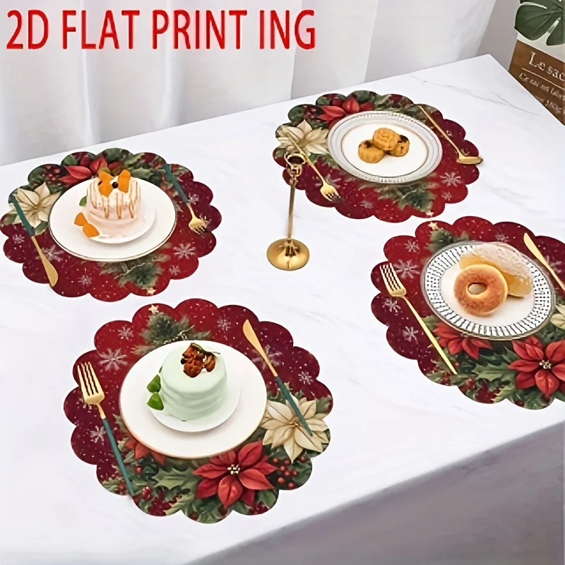 Everbloom Round Placemats (Set of 4/6/8/10)