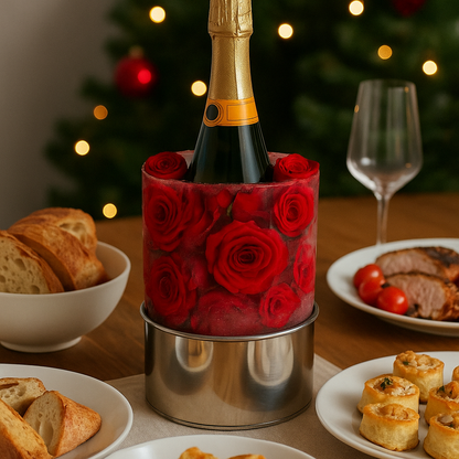 Champagne Bloom Ice Mold