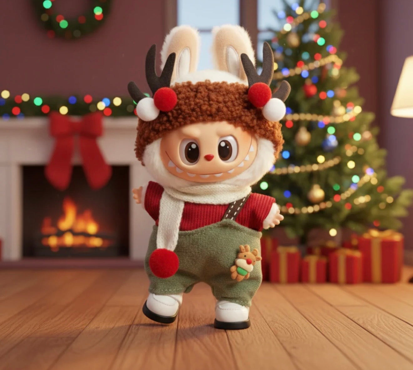 LABUBU Christmas Outfit — Limited Holiday Edition