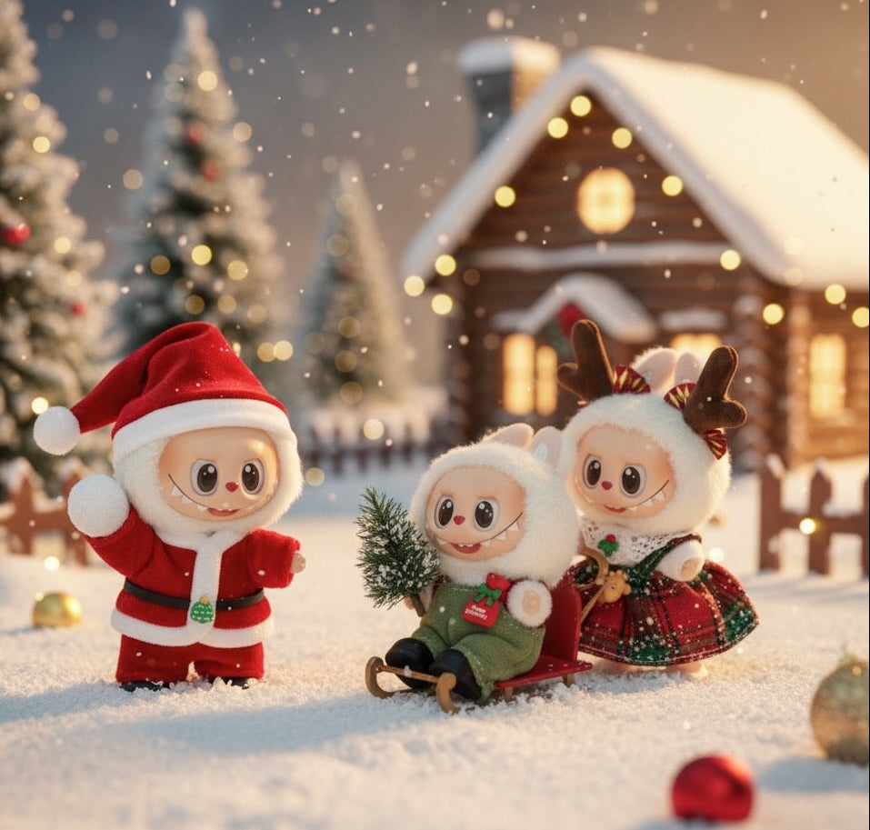 LABUBU Christmas Outfit — Limited Holiday Edition
