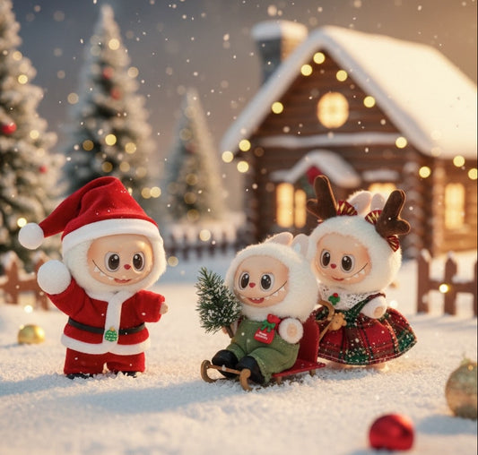 LABUBU Christmas Outfit — Limited Holiday Edition