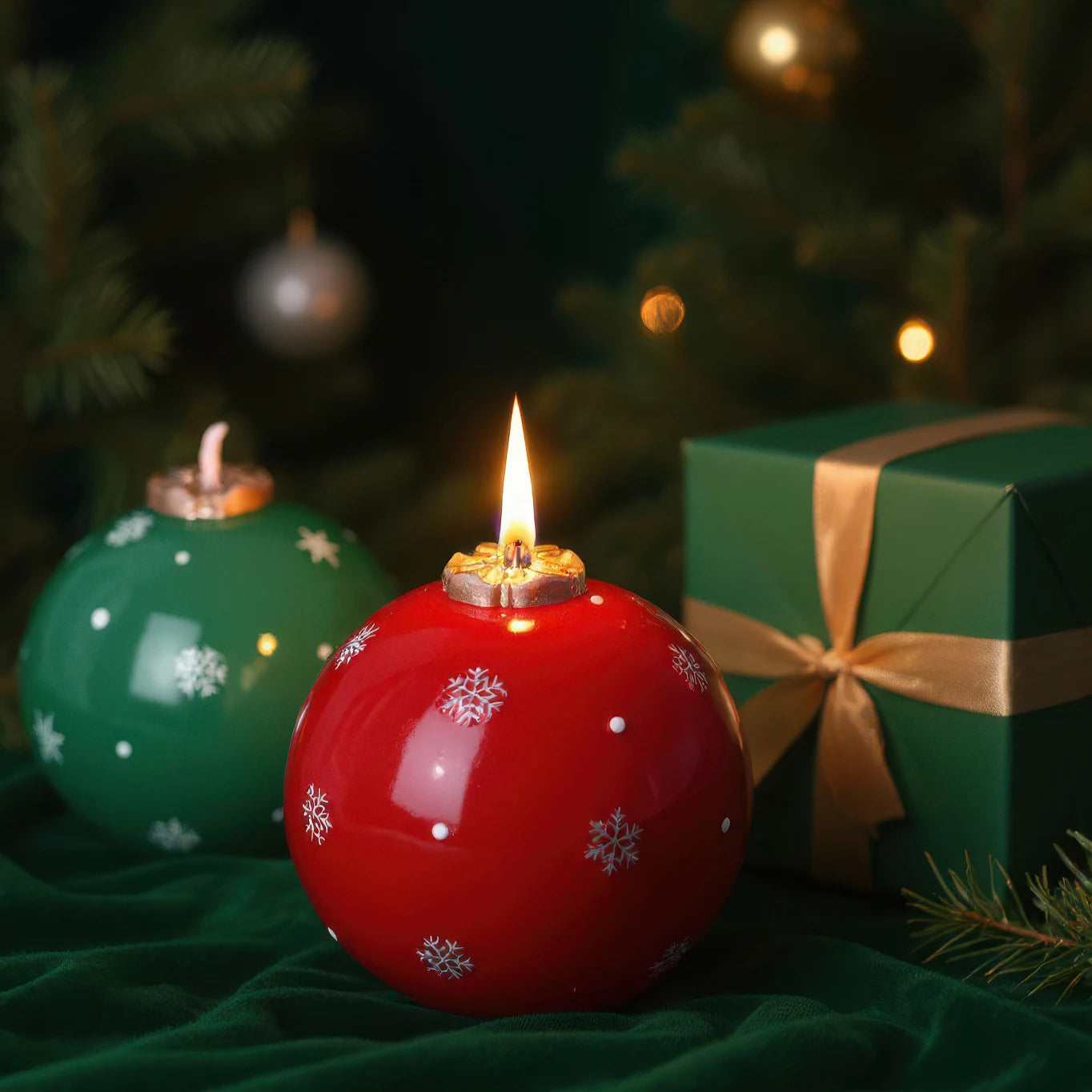 Crystal Sphere Candle