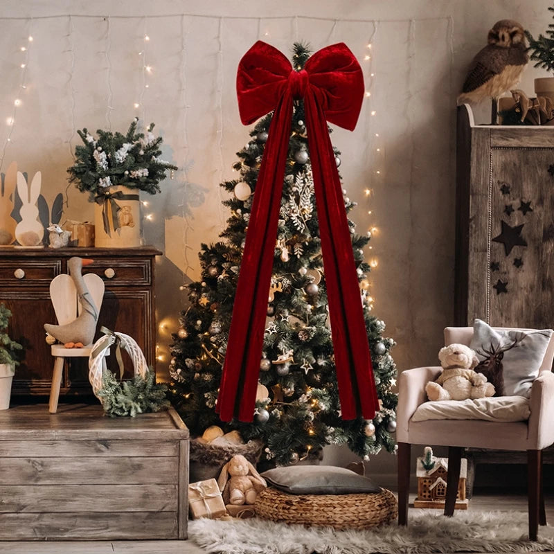 Grand Velvet Bow Ornament