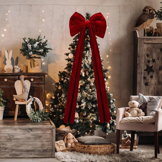 Grand Velvet Bow Ornament