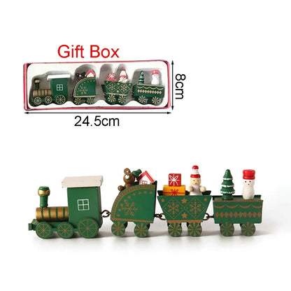 Noel Express Wooden Train