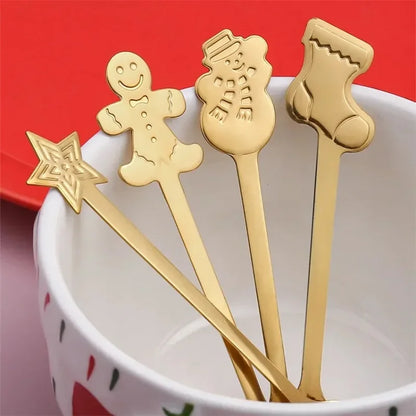 Gingerbread Spoon Set (4-Pack)