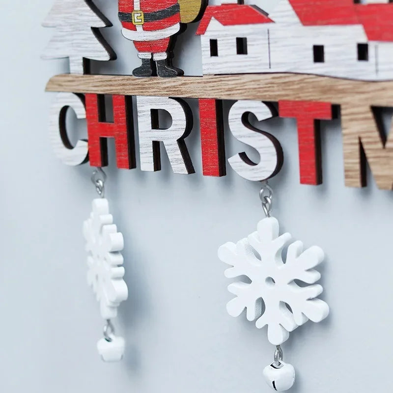 JoyHangs Wooden Christmas Pendants