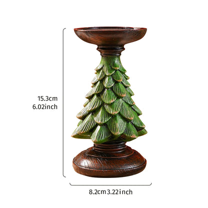 Evergreen Candle Holder