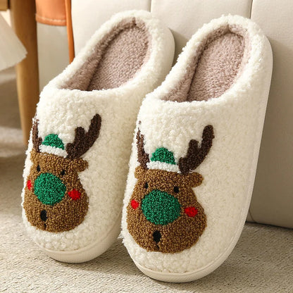 Gingerbread Cozy Slippers