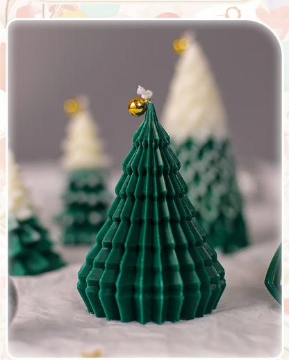 Noël Soy Candle – Handmade Christmas Tree Edition
