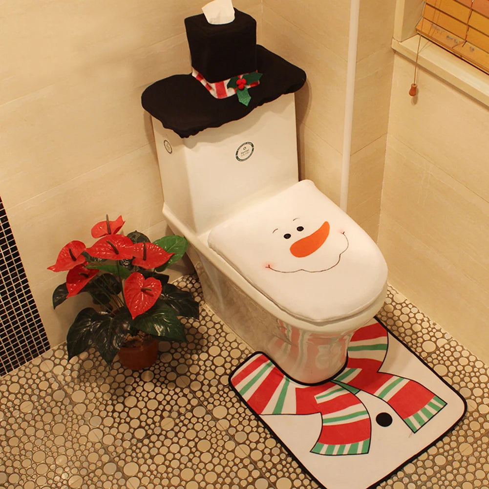 Santa Bathroom Set