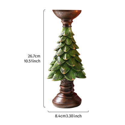Evergreen Candle Holder