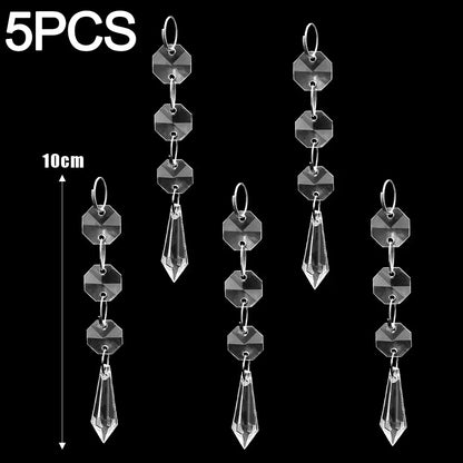 Crystal Snowflake Pendant Set