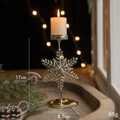 Starlit Elk Candle Holder
