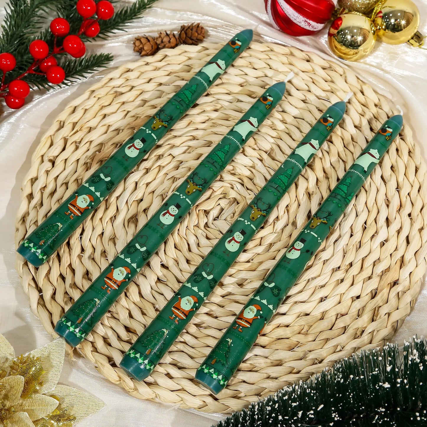 Santa’s Tablelight Set (4-Pack)