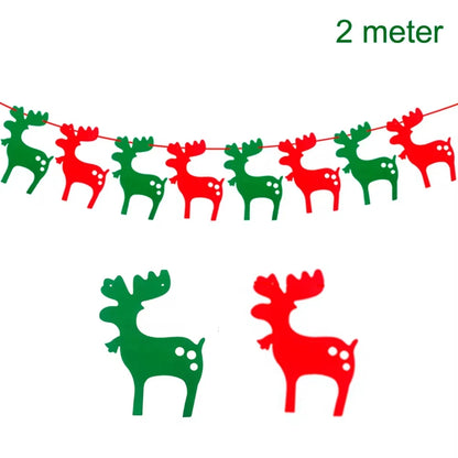 MerryBanner Christmas Garland