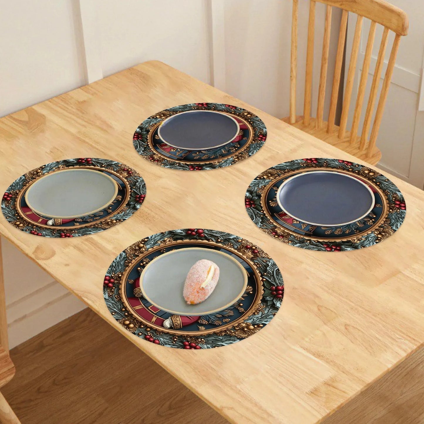 Nutcracker Charm Placemats Set (4 pcs)