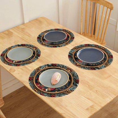 Nutcracker Charm Placemats Set (4 pcs)