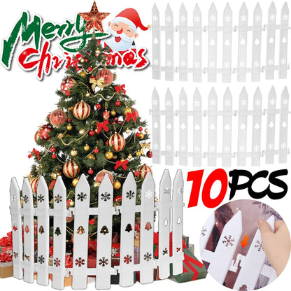 Snow White Christmas Fence Set (5/10pcs)