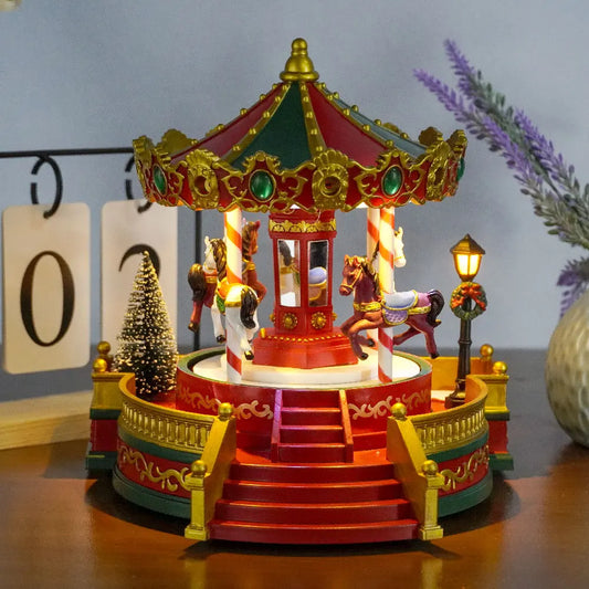 Twilight Carousel Music box