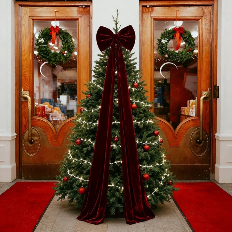 Grand Velvet Bow Ornament