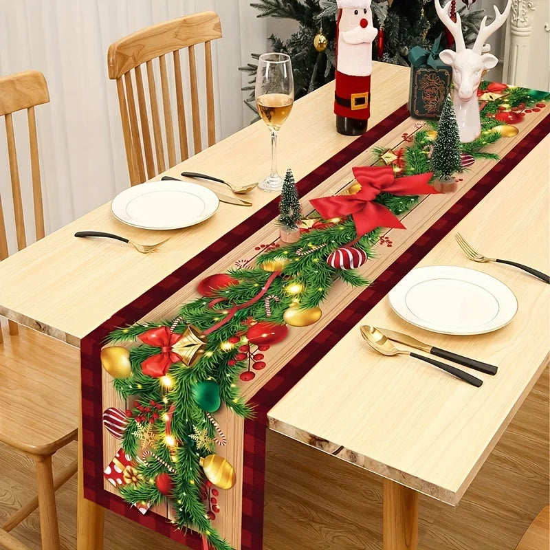 Merry Duo Table Runner