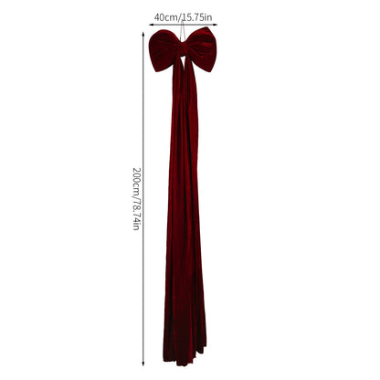 Grand Velvet Bow Ornament