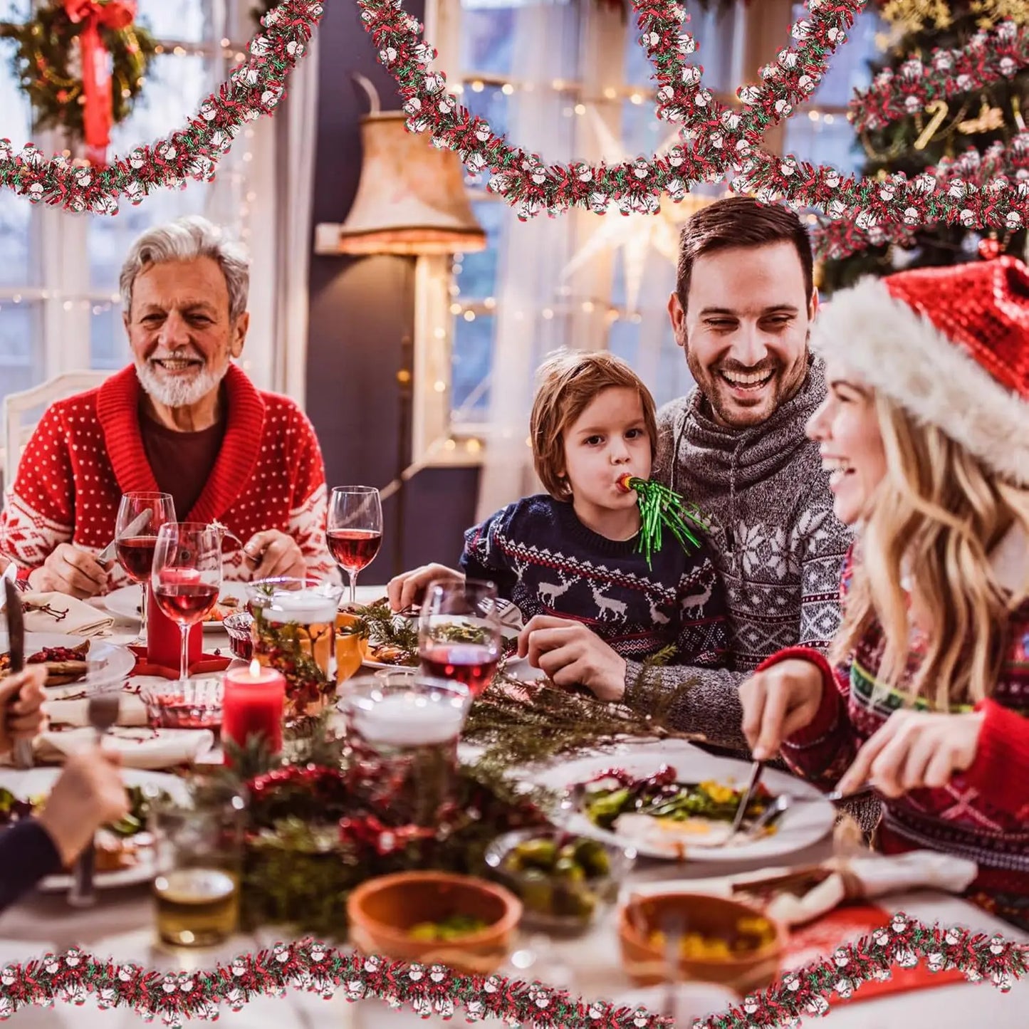 2M Christmas Garland