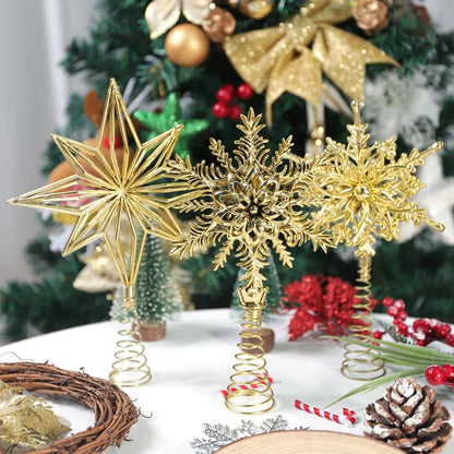 Golden Star Tree Topper