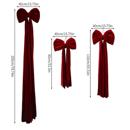Grand Velvet Bow Ornament