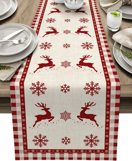 Nordic Reindeer Table Runner