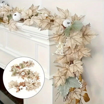 Maple Glow Seasonal Garland (6ft)