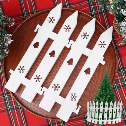 Snow White Christmas Fence Set (5/10pcs)