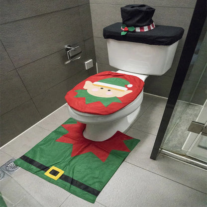 Santa Bathroom Set