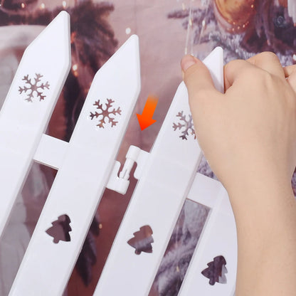 Snow White Christmas Fence Set (5/10pcs)