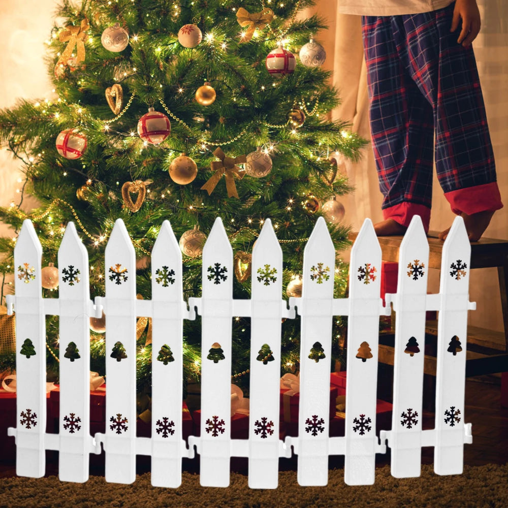 Snow White Christmas Fence Set (5/10pcs)