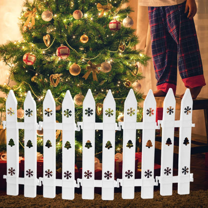 Snow White Christmas Fence Set (5/10pcs)