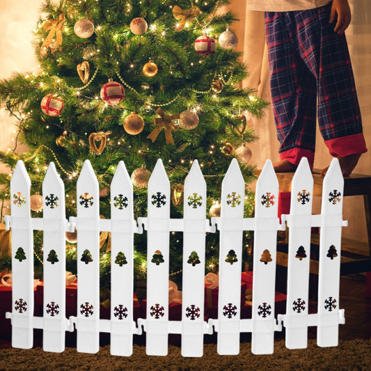 Snow White Christmas Fence Set (5/10pcs)