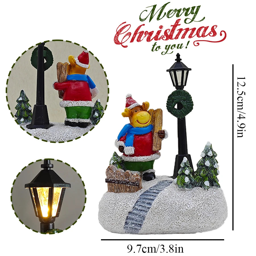Luminous Holiday Figurines