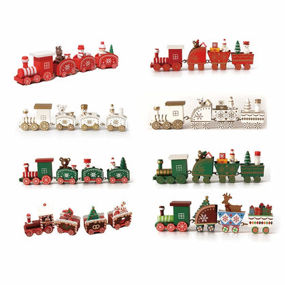 Noel Express Wooden Train