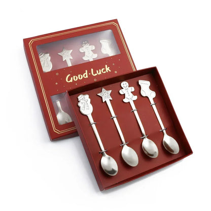 Gingerbread Spoon Set (4-Pack)