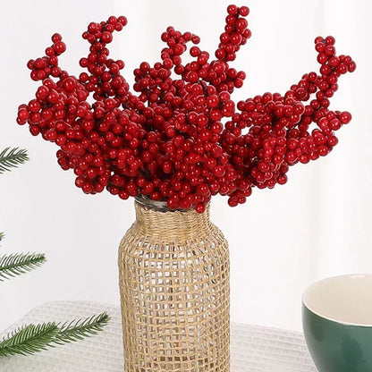 Crimson Berries Stem (50pc)
